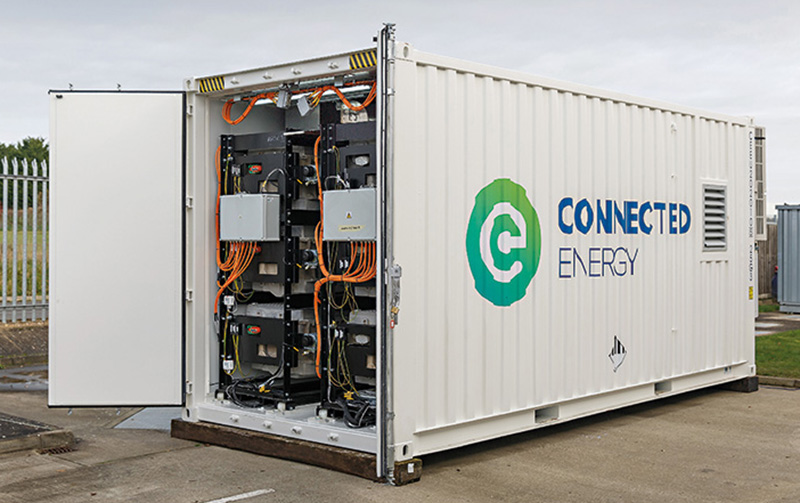 Connected Energy container