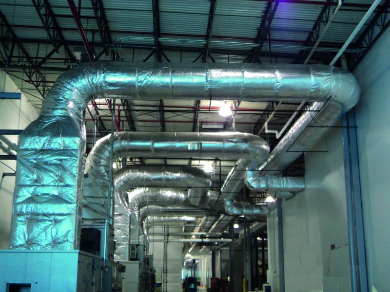 Dry room mechanical system