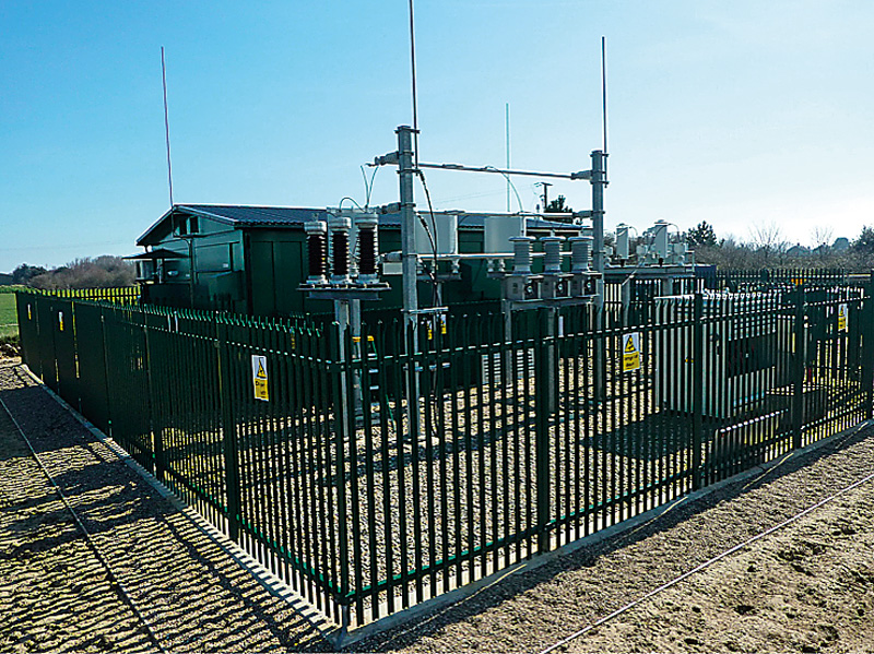 200 kWh Energy Storage System installed at Hemsby, Norfolk. UK.