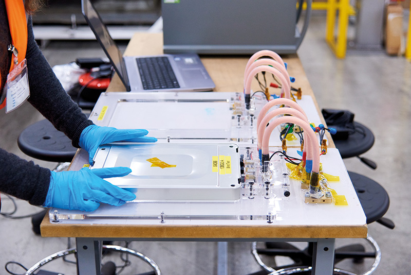 University of Warwick tests a Nissan Leaf battery for reuse