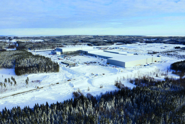 Northvolt Ett, the Swedish gigafactory that has produced its first cells for the EV market