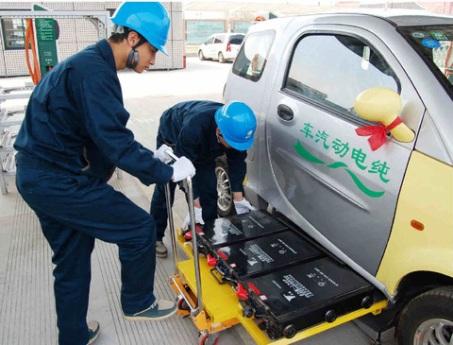 Electric vehicle clearance battery swapping