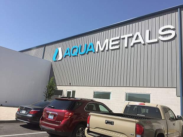 AquaMetals Nevada plant