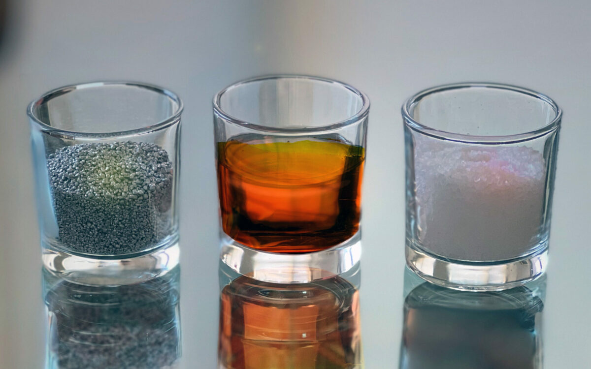 aluminium sulfur elements
