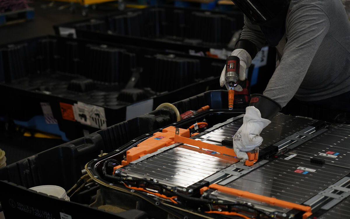 battery disassembly
