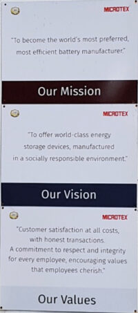 Microtex mission statement