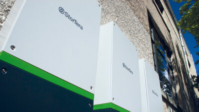 SLIQ flow cells made of high density polyethylene and with 100% reusable catholyte. (Picture courtesy of StorTera)