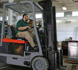 forklift truck