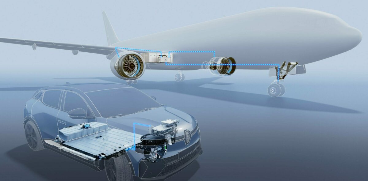 car and aeroplane