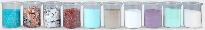 Carbonate (Ni, Mn, Co, Li & Cu) and Sulphate( Ni, Mn, Co) in combination