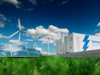 solar panels, turbines and energy storage units