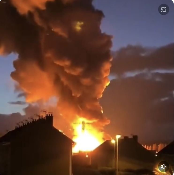 factory fire