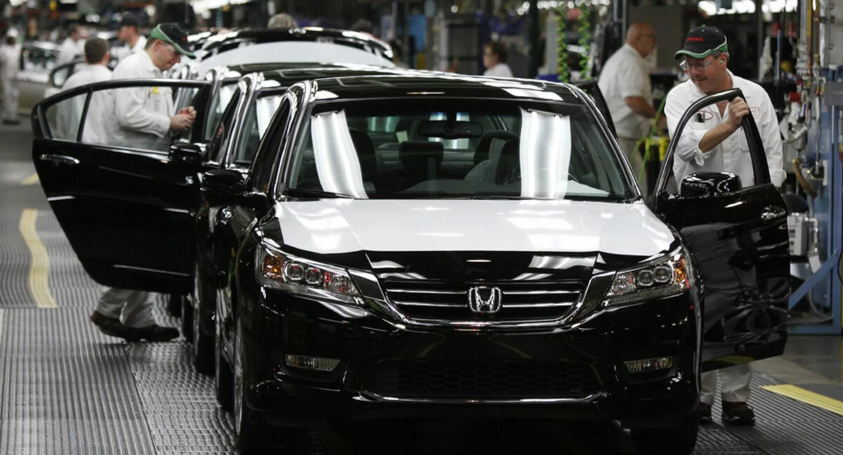 car production line