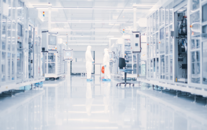 inside a battery cell production plant