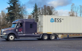 BESS on a truck
