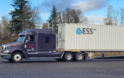 BESS on a truck