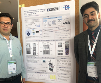 L-R Omid Ebrahimpour, Farnood Pakravan e-zinc