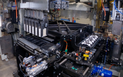 cast-on strap machine