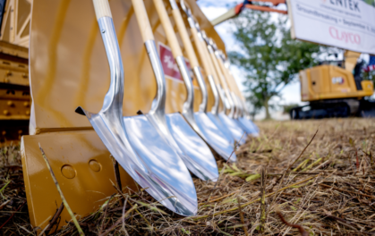 shovels for groundbreaking
