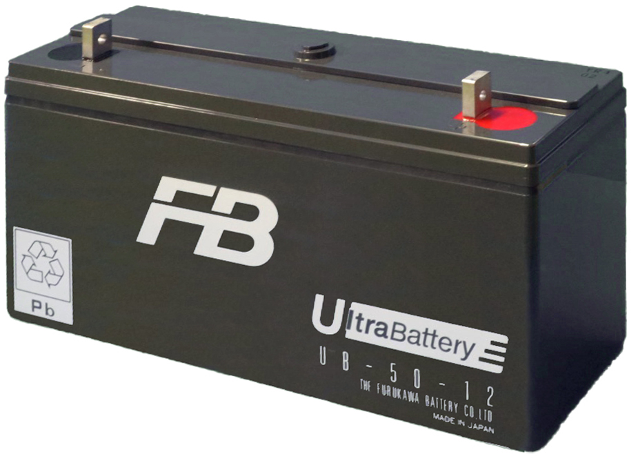 Fig. 3: Furukawa UltraBattery UB‑50-12 capable of 4000 cycles at 25o C, 70% DoD, 1.0C rate