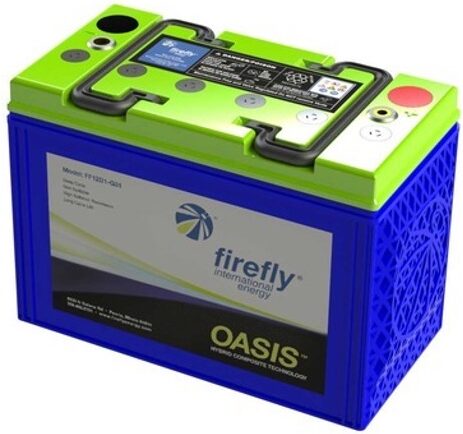 Fig 2: Firefly Oasis marine battery