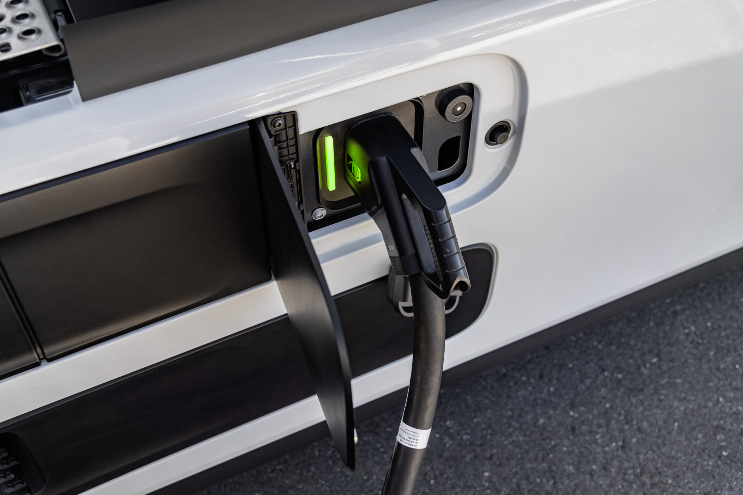 charging an electric truck