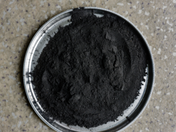 tray of black mass