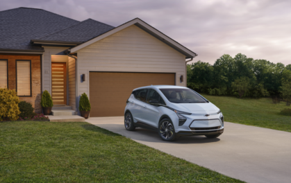 car on driveway