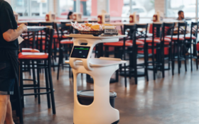 robot serving food