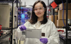 Factorial’s 40Ah solid-state Solstice battery cell.