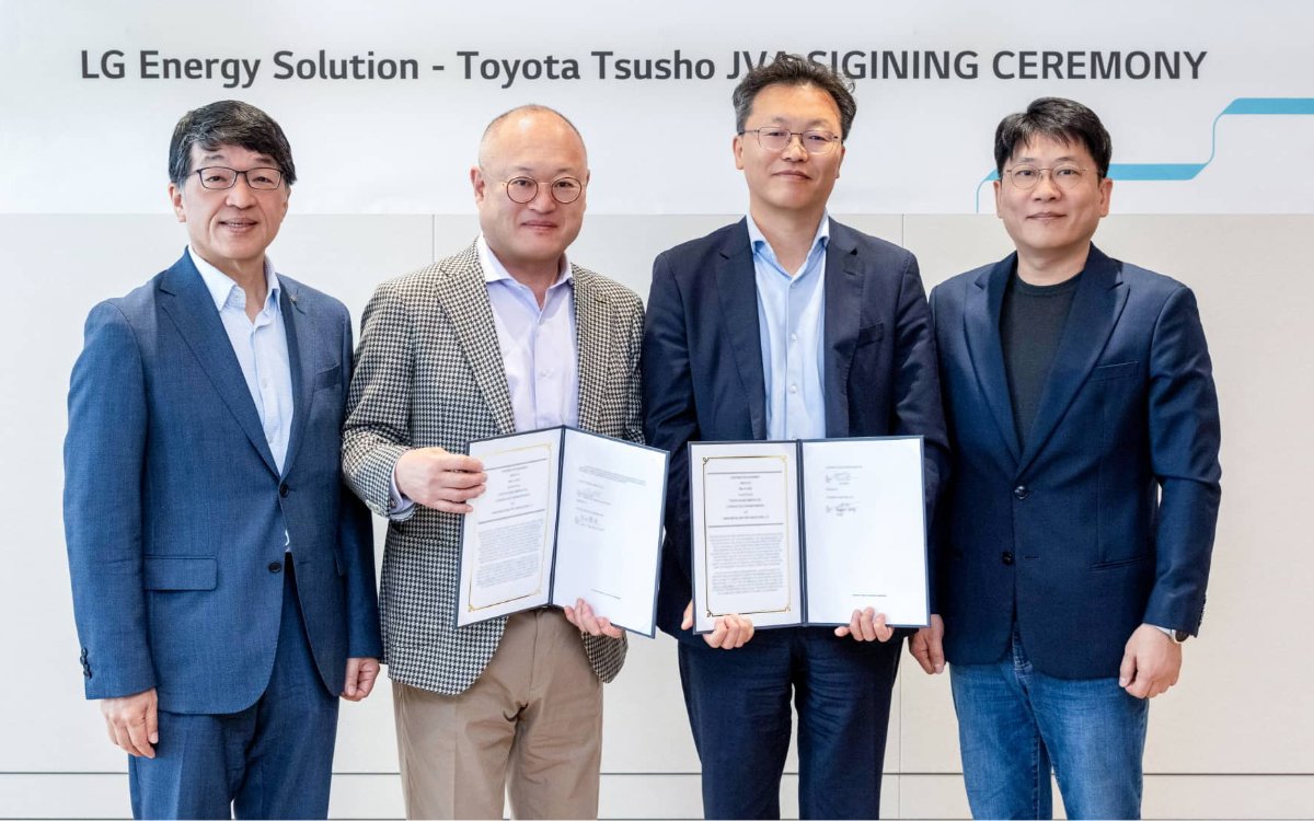 Energising new LG-Toyota battery recycling venture