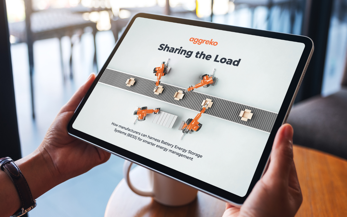 Temporary hybrid power solutions to help UK manufacturers